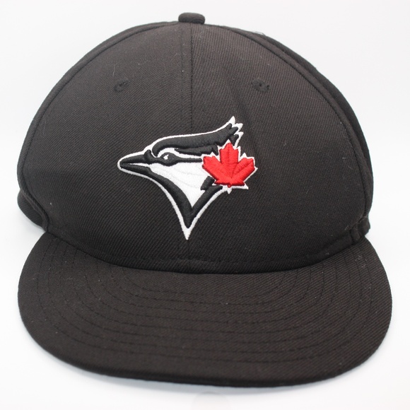 NEW ERA 59FIFTY MLB Toronto Blue Jays Black Hat 2014 - 6 5/8 Fitted Baseball Cap - Picture 3 of 10